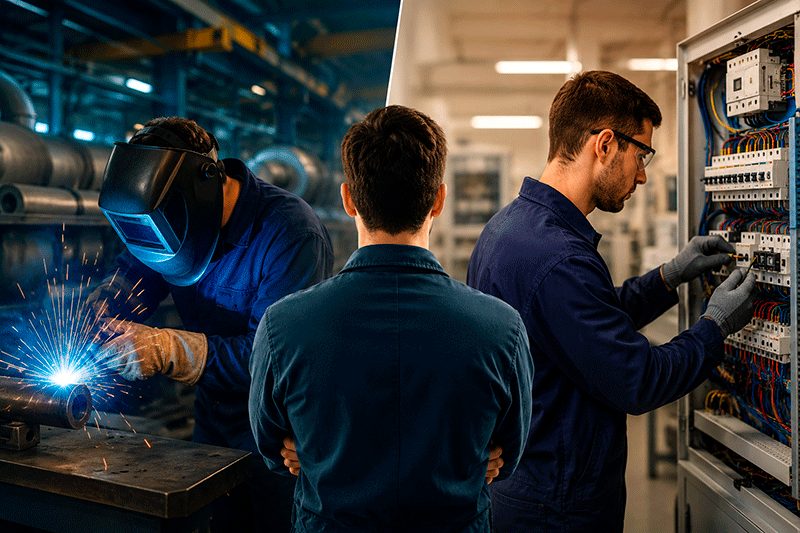 Diferença entre curso técnico e curso profissionalizante — qual escolher?